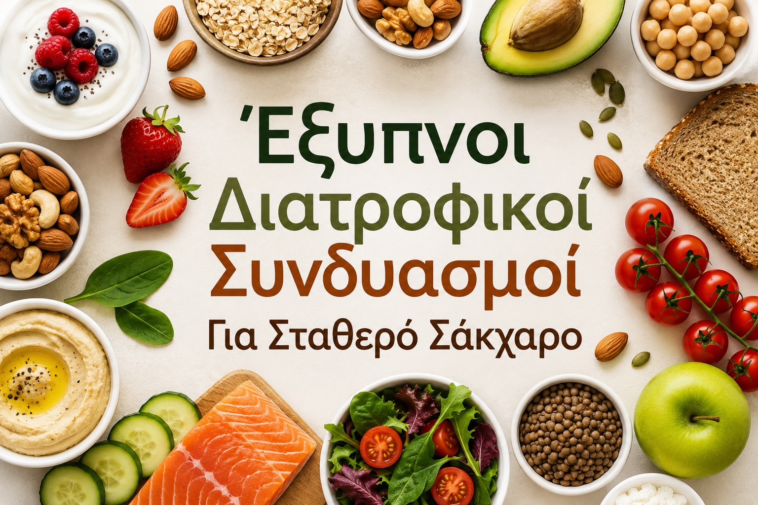 Έξυπνοι Διατροφικοί Συνδυασμοί Για Σταθερό Σάκχαρο