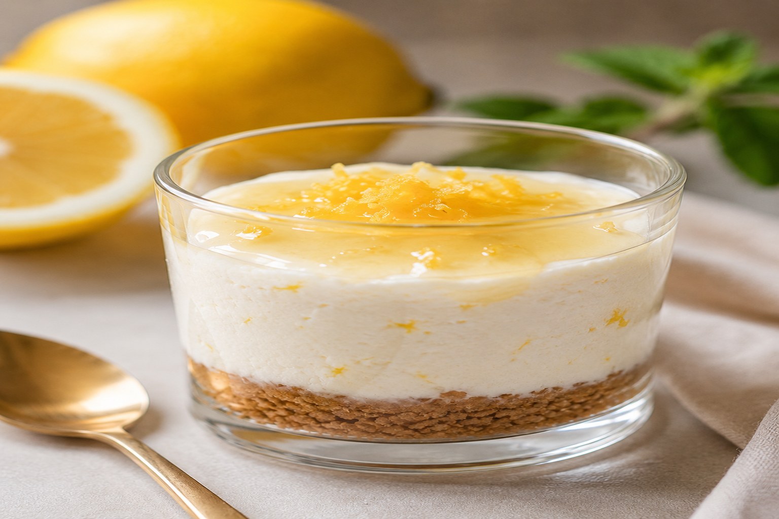 Lemon "Cheesecake"