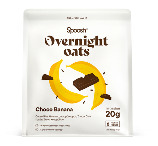 Spoosh Overnight Oats Choco Banana