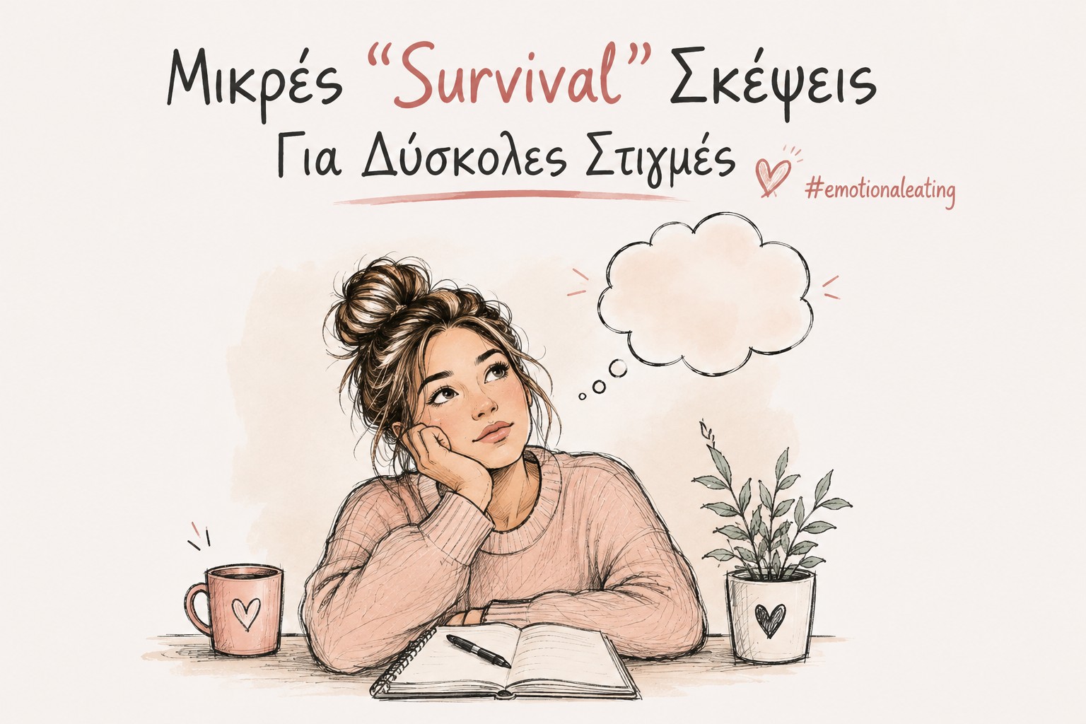 Μικρές “Survival” Σκέψεις Για Δύσκολες Στιγμές #emotionaleating